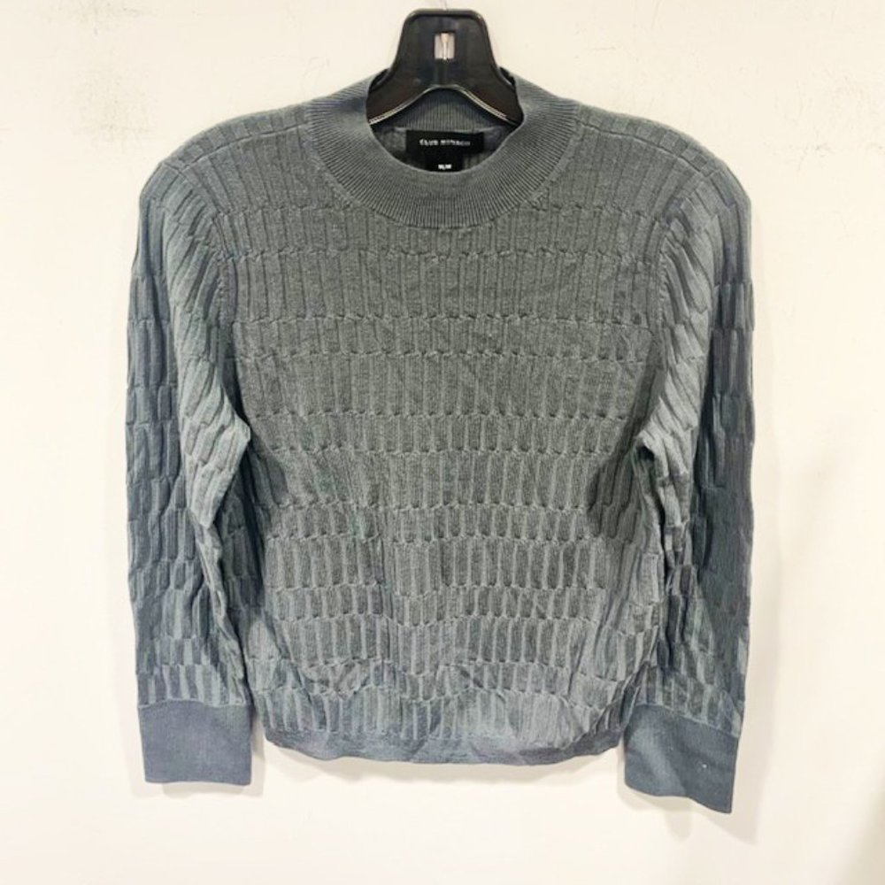 Brand New with tags textured Club Monaco light blue sweater